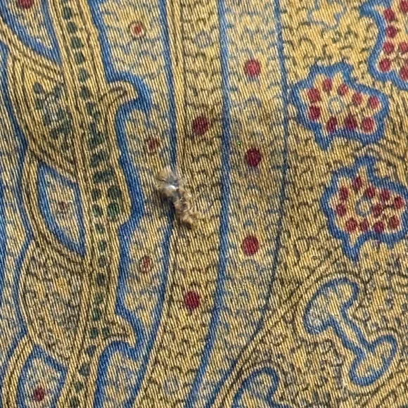 Lauren Ralph Lauren Paisley Cotton Button Down Shirt Brown Green M Heritage Prep - Picture 15 of 17